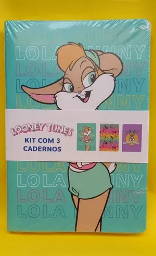 Kit de Cadernos - Looney Tunes 