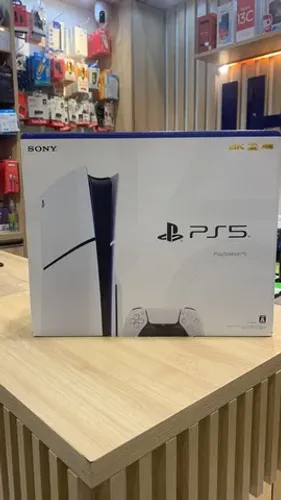 Video Game PS5 Slim C/leitor - Novo Lacrado - Em até 12x Sem Juros
