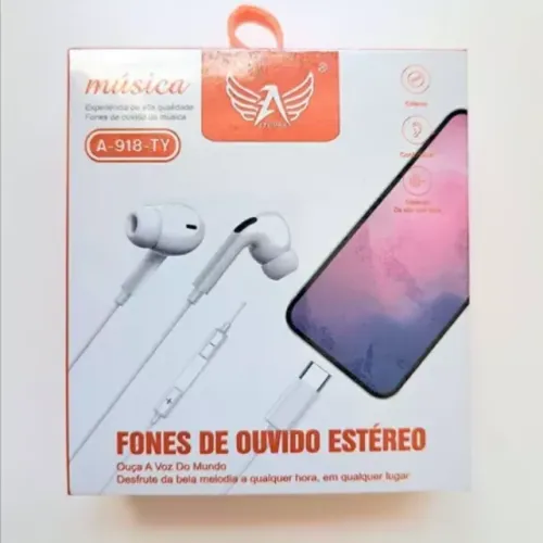 Fone Tipo C Samsung Motorola