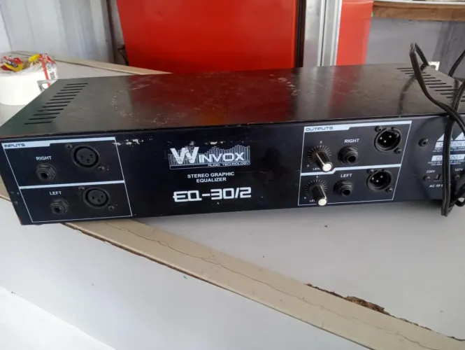 Equalizador Winvox Eq 30/2  Professional, Receiver, Pick Up 