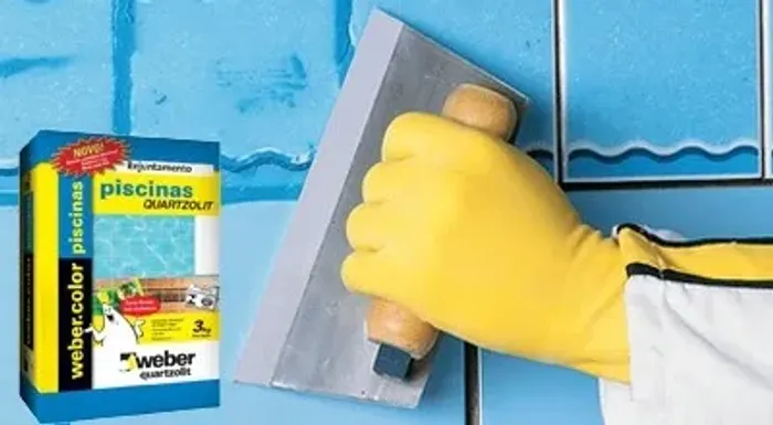 Rejunte Piscina Quartzolit 5kg Branco - Entrega em Brasília