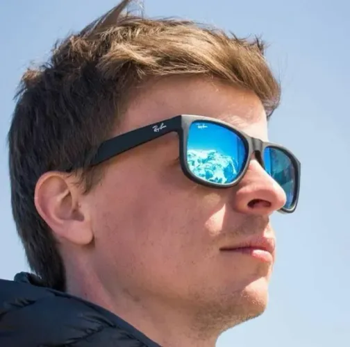 Óculos Ray-Ban Justin x3- 50% de Desconto