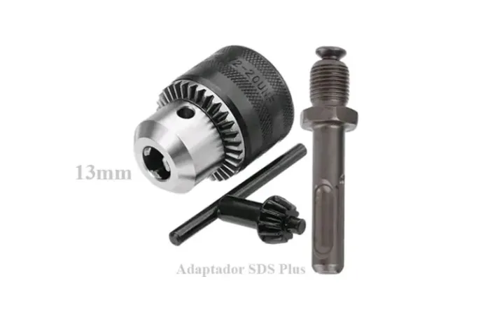 Mandril 13MM Mais Adaptador Sds Plus 