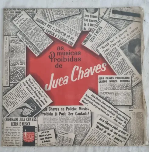 Lp - Juca Chaves - As Músicas Proibidas - LACRADO