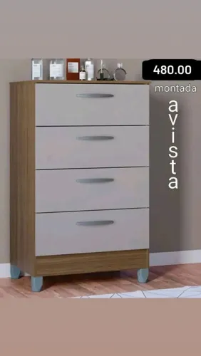 Comoda pronta entrega Montagem incluso