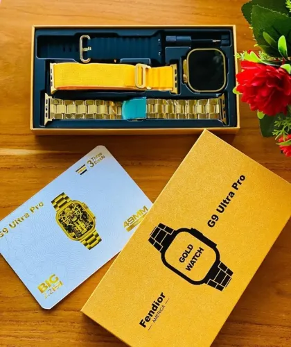 Smartwatch Ultra Gold G9 | Garantia | Pronta Entrega