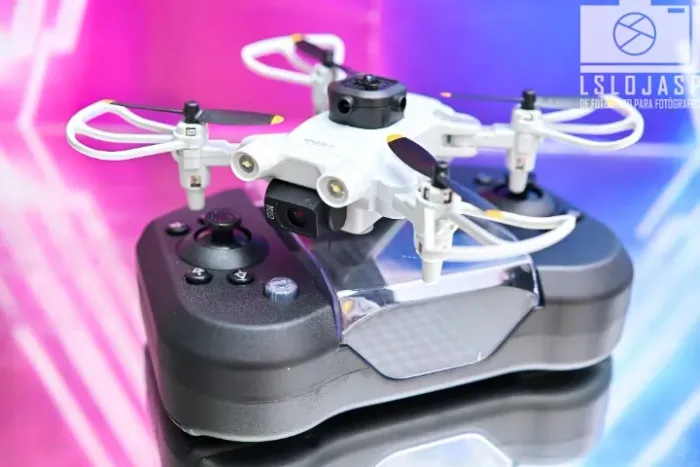 Mini Drone 4DRC V30 HD com Sensor de Colisão