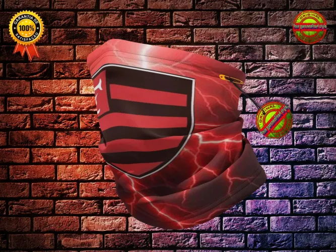 Balaclava Tubular do Flamengo Exclusiva personalizado por sublimação leia a descrição. 