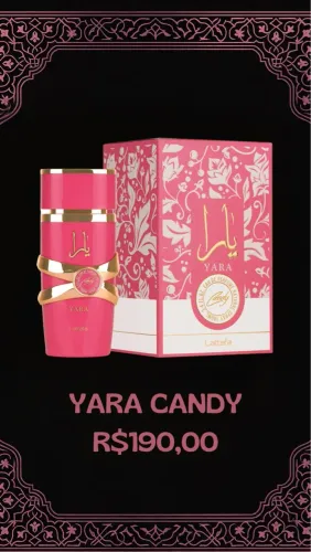 Yara Candy 100ML - Varejo e Atacado
