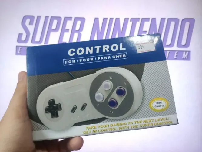 Controle USB Super Nintendo Para PC/Notebook/TV B o x