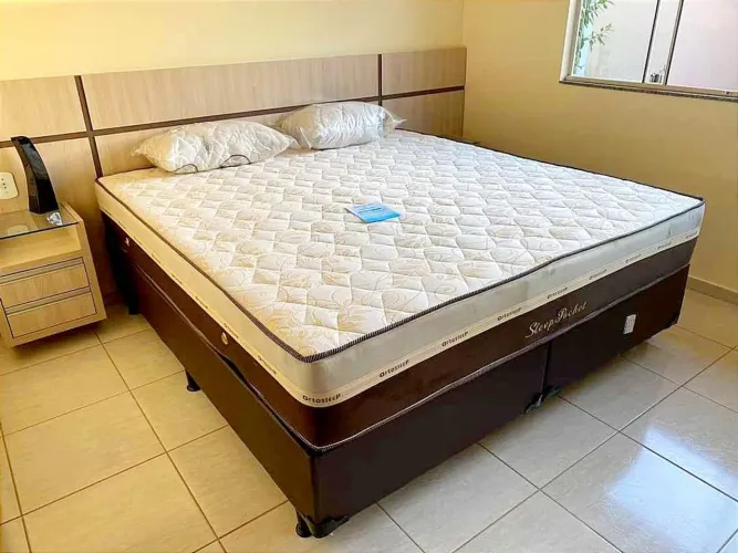 Cama super king conjunto completo