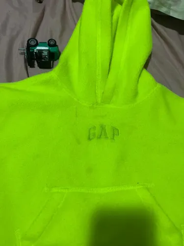 Blusa de Moletom Gap Neon Verde - 2 anos