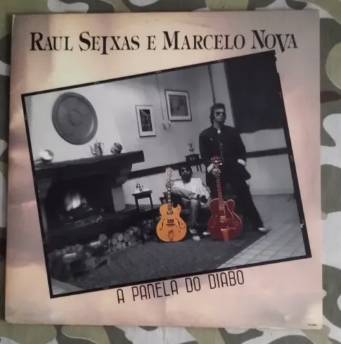 LP Vinil Raul Seixas & Marcelo Nova A Panela do Diabo C Enc VG+/EX P1989