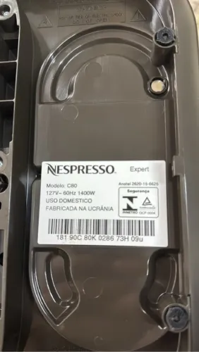 Peças da Cafeteira Nespresso Expert