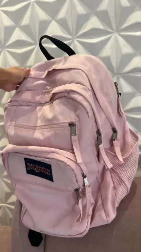 Mochila jansport big student rosa bb
