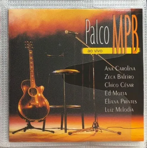 CD Palco MPB - 2001 - Ao Vivo - vários interpretes (ler descrição)