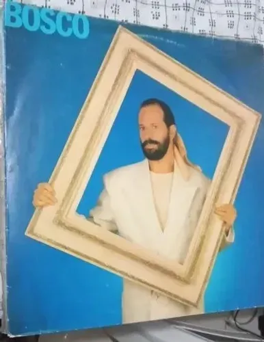 LP-Disco vinil-João Bosco-Bosco-Ano1989-Encarte