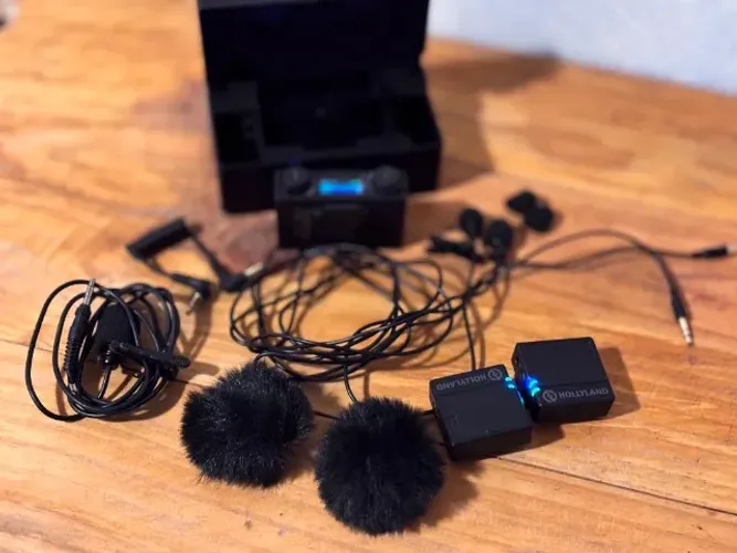 Hollyland LARK 150 Duo - NOVINHO - VENDER LOGO