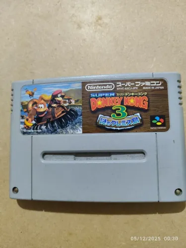 Jogo cartucho donkey Kong 3 original japonês!