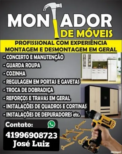 Montador de móveis J.L serviço de montagem 