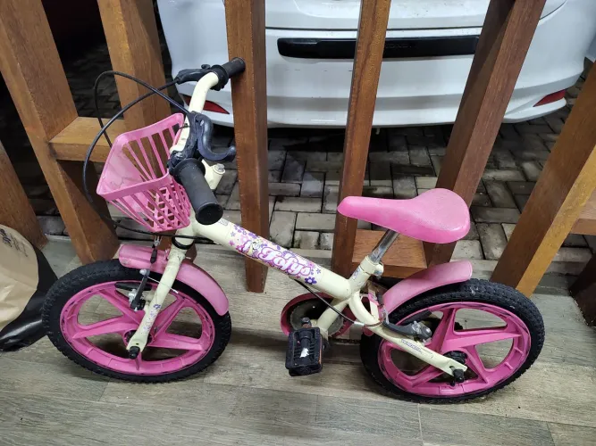 Bicicleta Infantil Rosa aro 14