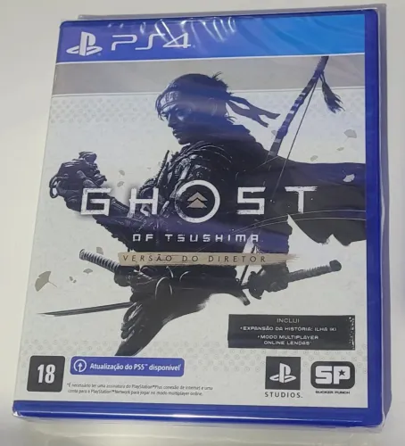Ghost of Tsushima - Versão do Diretor PS4 Mídia Física (Lacrado) 
