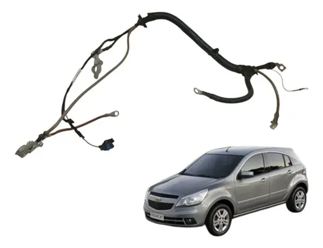 Chicote Bateria Positivo Negativo Chevrolet Agile 2010 2011