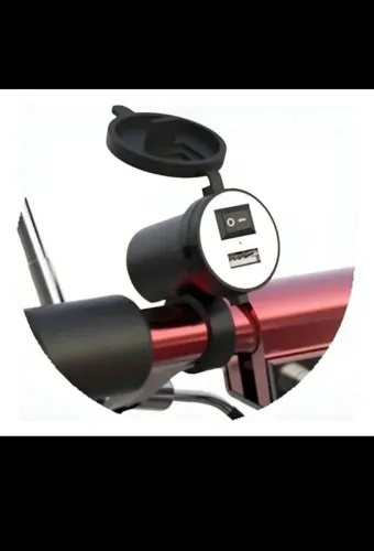 Tomada usb para motos