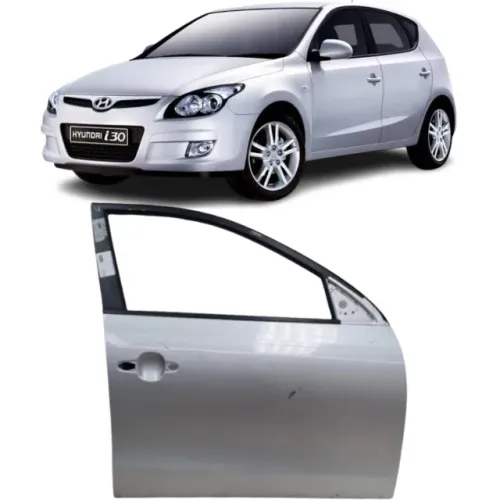 Porta Dianteira Direita Hyundai I30 2009 2010 2011 2012 Prata