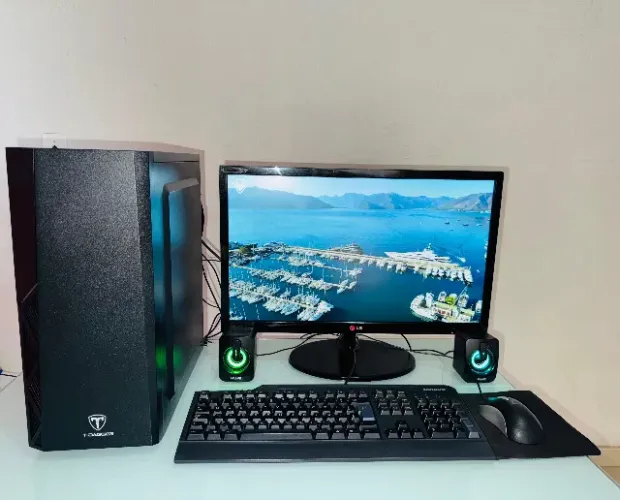 Computador Completo barato, i3, 16gb, ssd 120gb, monitor, wifi, ideal p estudos e trabalho