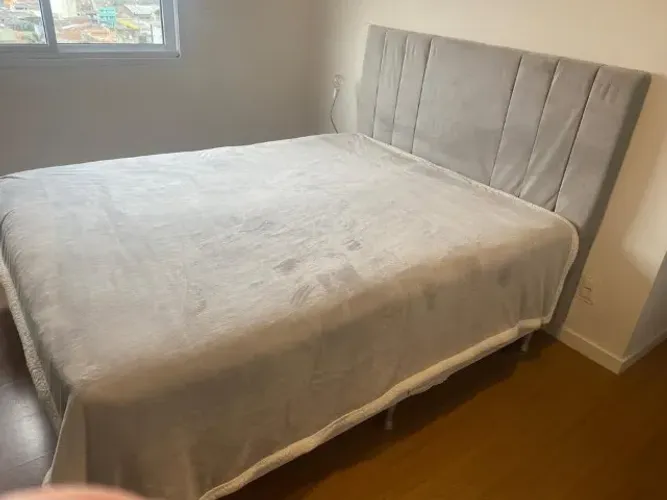 Box Cama + Colchão Queen Oxford