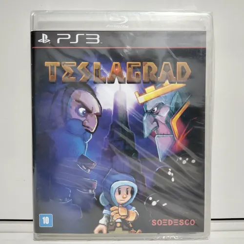 Jogo Teslagrad PS3 Original LACRADO Novo Game Raro no Lacre Playstation 3