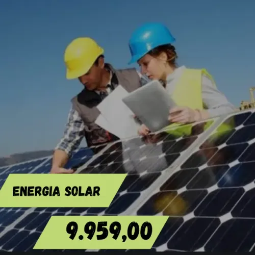 Instalação de energia solar, placa solar, micro inversor