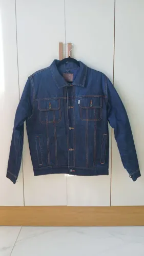 Jaqueta Jeans forrada, original Noclass.