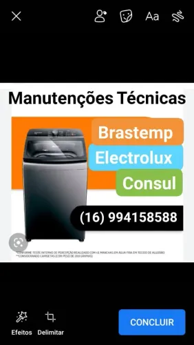 Manutenções Máquina de Lavar Roupa
