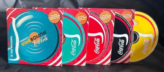 Mini CDs Vibe Sound Coca-Cola