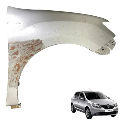 Paralama Direito Renault Logan Sandero 2015 2016 2018 Usado