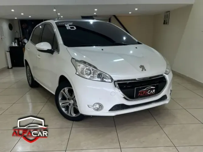 Peugeot 208 Griffe 1.6 Automático 2016.  Top de linha