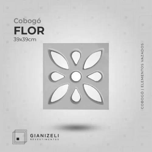 Cobogós de Concreto / Elementos Vazados para Muro e Divisoria / Comungol / Cobogau