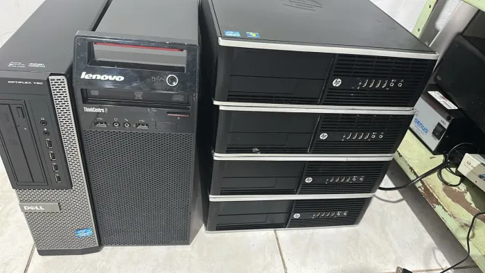 Computador I5 dell ou hp top cpu com ssd para empresas loja com garantia