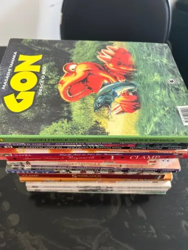 Lote de Mangás - Gon, Evangelion, Clamp, Rayearth e mais!