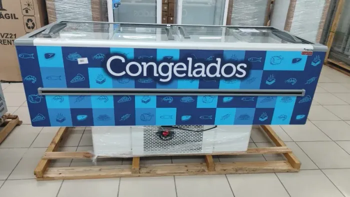 ILHA CONGELADOS/RESFRIADOS 1,94CM -568L C/LED AZ ICED568-2V031 FRICON