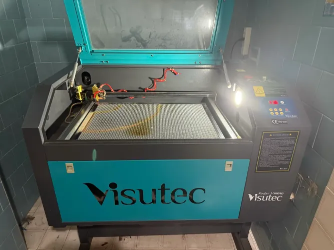 Laser Cnc VS6040 Corte E Gravação 60x40cm 50w - Maquina Router