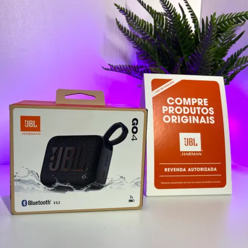 JBL GO4 Original IP67 7H de Duração - Revenda Autorizada