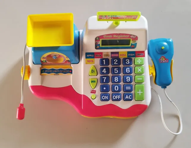 Brinquedo Caixa Registradora Infantil 