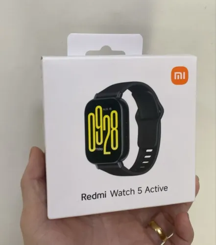 Smartwatch Xiaomi Redmi Watch 5 Active Alexa e Chamada Relogio Inteligente - Loja Coimbra