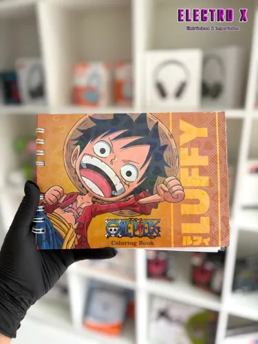 Livro de colorir One Piece - Luffy
