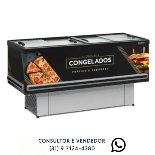Ilha Para Congelados 2M Gelopar 127v
