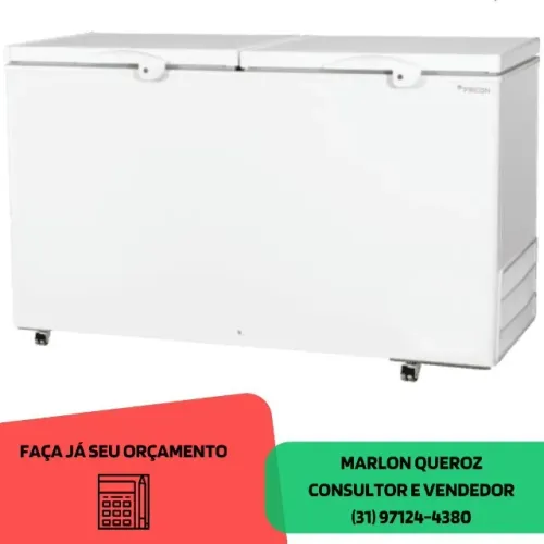 Freezer Horizontal Fricon 503 Litros Tampa Cega