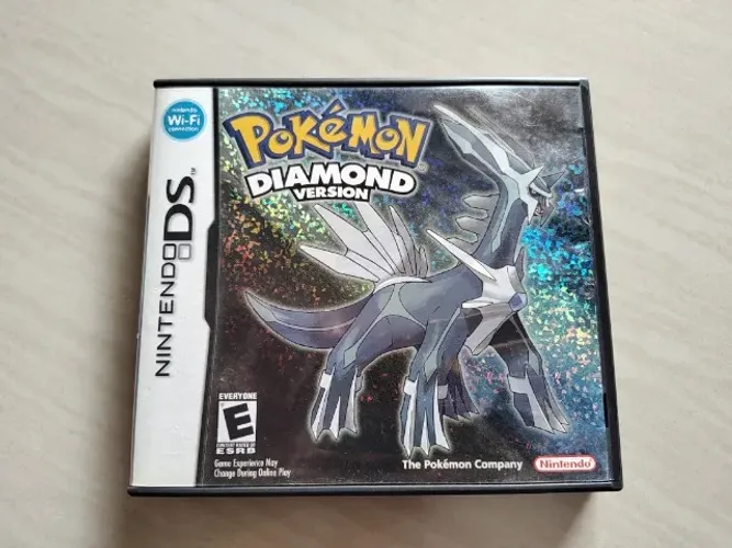 Pokémon Diamond Version p/ Nintendo DS original - cartucho videogame